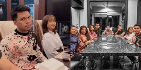 8 Potret Fuji An Hadir Di Dinner Ulang Tahun Thariq Bareng Keluarga