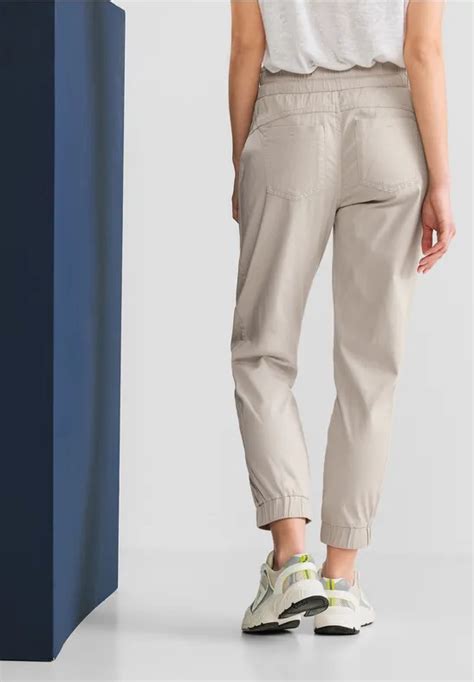 STREET ONE Loose Fit Hose für Damen in Grau BONNY STREET ONE