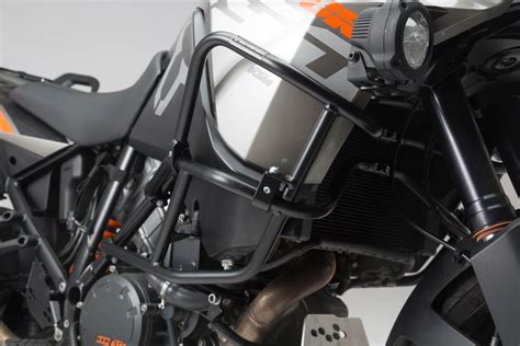 Defensas Superiores Sw Motech En Negro Para Defensas Originales De Ktm