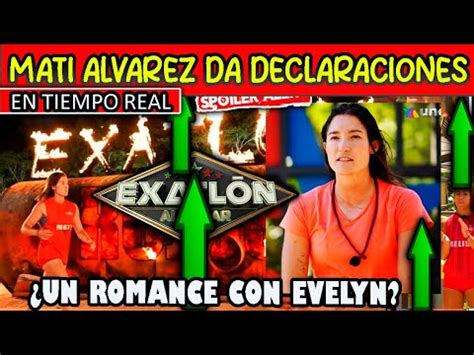 SORPRENDENTE MATI ALVAREZ DA DECLARACIONES UN ROMANCE CON EVELYN