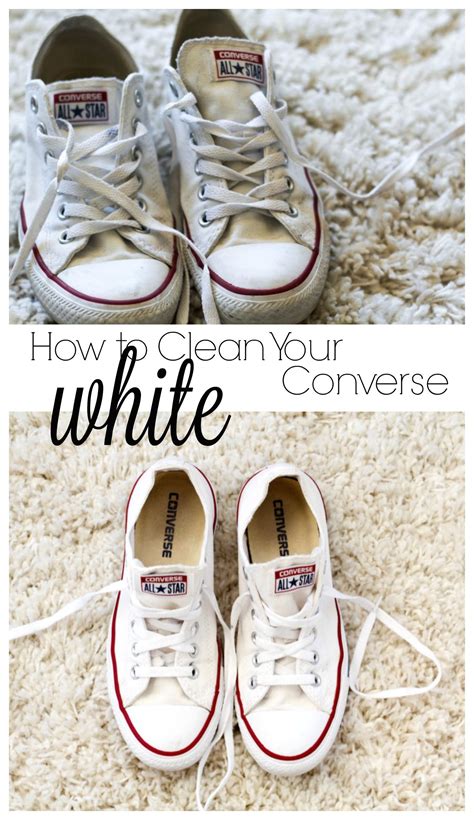 How To Clean Your White Converse Deep Cleaning Tips House Cleaning