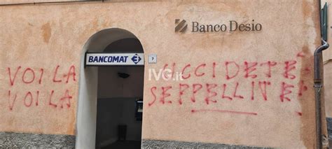 Scritte Sui Muri Di Cisano Le Immagini Delle Telecamere Al Vaglio Dei