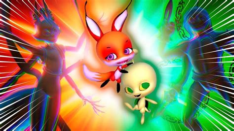 Miraculous Ladybug Trixx And Wayzz True Form Kwami Gods Miraculous