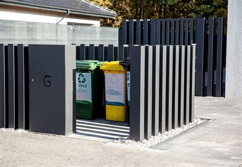 Zabudowa Skrzynki Elektrycznej W Ogrodzeniu Palisada Pl