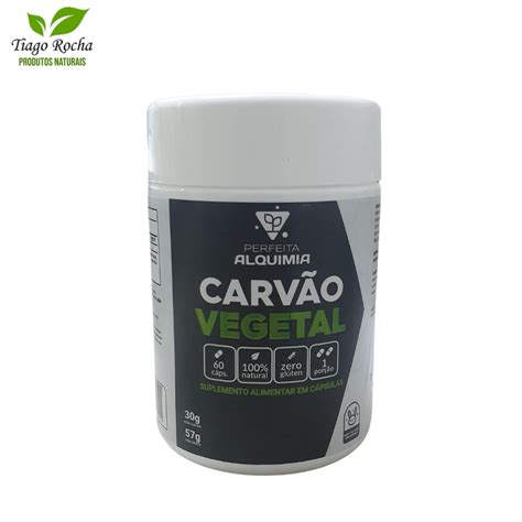 Carv O Vegetal Ativado Produtos Naturais Tiago Rocha