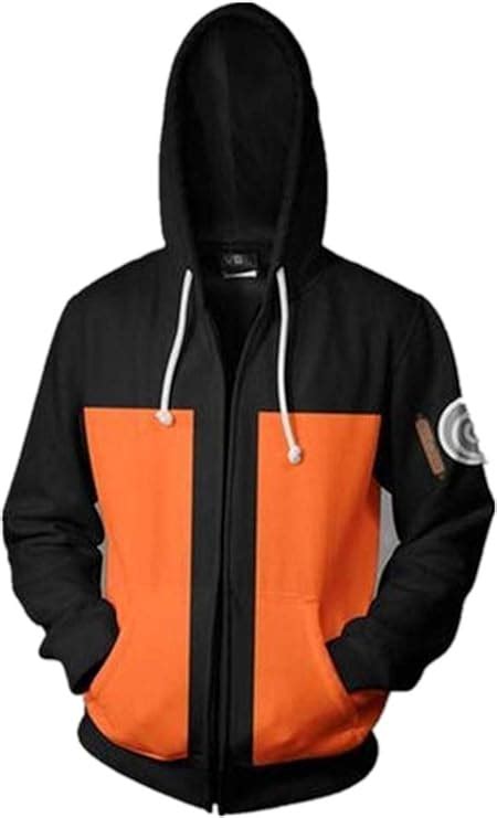 Silver Basic Sudadera Con Capucha De Naruto Para Ni Os Y Ni As Chaqueta