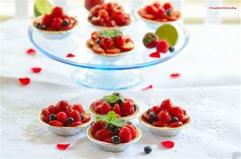 No Bake Summer Berry Tartlets Tortinhas De Frutas Vermelhas Easy