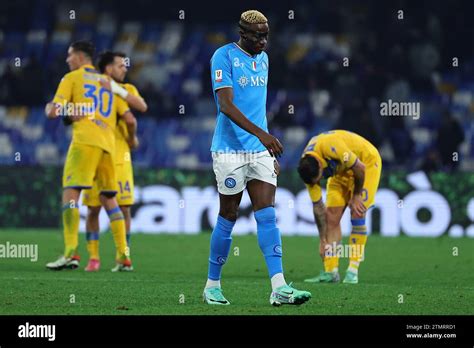 V Ctor Osimhen Del Ssc Napoli Deyecci N Al Final Del Partido De F Tbol