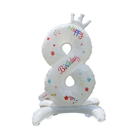 Farfi Inch Birthday Balloon Festive Standing Type Inflatable