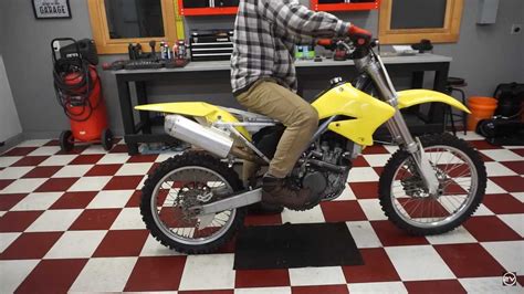 Watch A Guy Bring Home Diagnose And Repair This Suzuki RMZ 250