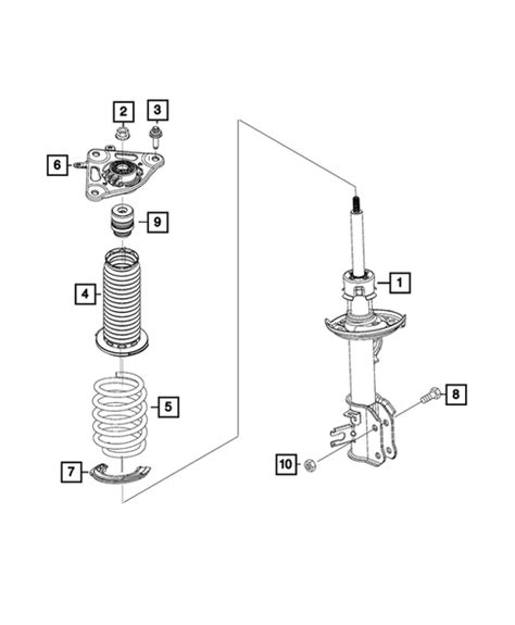 Rear Suspension And Cradle For 2019 Jeep Compass Mopar Estore