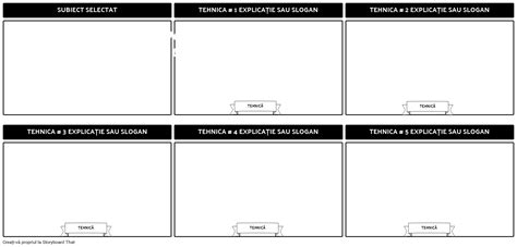 Propaganda Șablon Atribuire Storyboard By Ro Examples