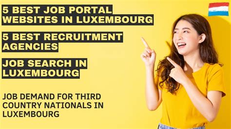 Best Job Portal Website In Luxembourg Best Recruitment Agencies