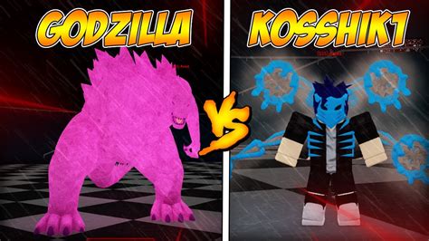 Ro Ghoul Godzilla Vs Kosshik1 🦎🔥 Barney Youtube