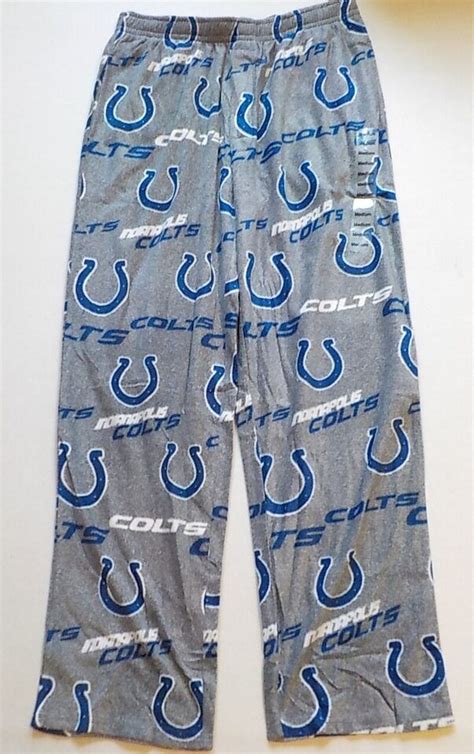 Indianapolis Colts Mens Sleep Lounge Pajamas Fleece Pants M L Xl 2x