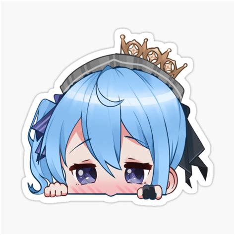 Hoshimachi Suisei Hololive Eng Cute Stickers Sticker For Sale By