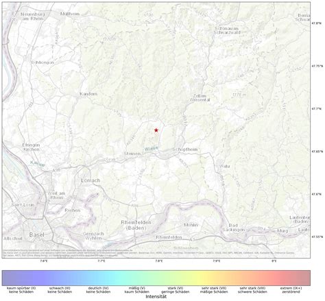 Kleines Erdbeben M1 8 In Schopfheim