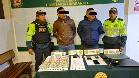 Frustran Robo Agravado A Vivienda Y Recuperan Bienes En Barranco