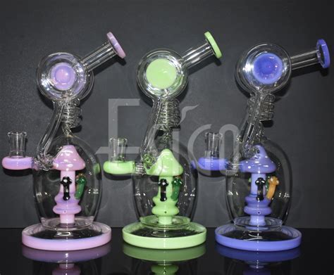 Esigo Smoking Glass Water Pipe Lookah Style Hookah Dab Rig Tobacco Pipe China Hoohka And