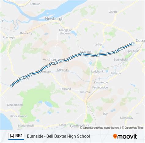 Bb1 Route Schedules Stops Maps Cupar Updated