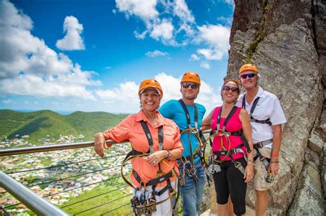 Saint Martin Sentry Hill Flying Dutchman Zipline Adventure