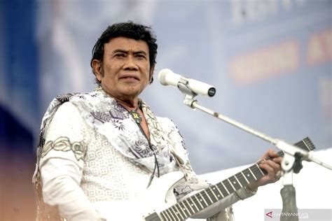 Raja Dangdut Rhoma Irama Ciptakan Lagu Virus Corona Antara News Jawa