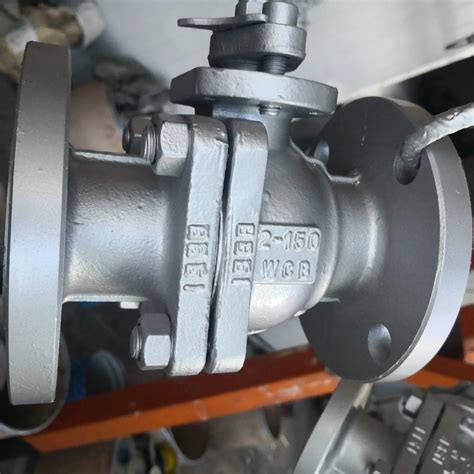 Pc Cast Steel Floating Ball Valve Dn Wcb China Api Ball Valve And