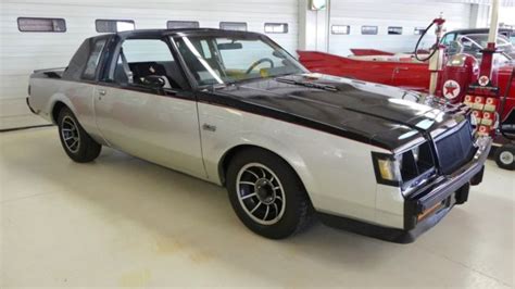 1985 Buick Regal T Type Turbo Grand National 91351 Miles Black Silver Coupe V6 Classic Buick