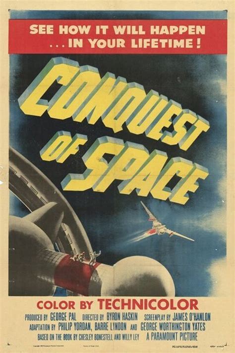 Conquest Of Space 1955 Par Byron Haskin