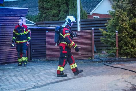 Brandv Senet I Udrykning Til Villakvarter P Stsj Lland