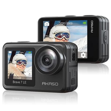 Best Buy AKASO Brave 7 LE 4K Waterproof Action Camera With Remote