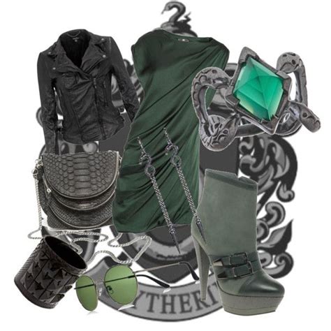 Slytherin Inspired Outfits Slytherin Dresses Slytherin Outfit