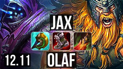 Jax Vs Olaf Top Winrate Legendary Euw Challenger