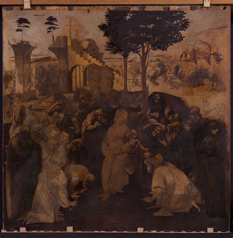 Leonardo Da Vinci Adorazione Dei Magi Dalla Tecnica Allo Sfumato I