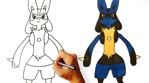 How To Draw Lucario Step By Step Alter Playground