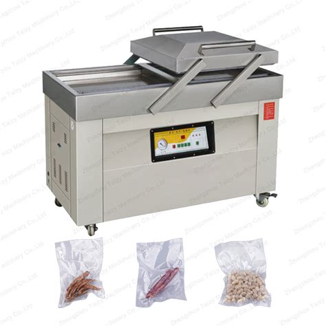 Stainless Steel Vacuum Skin Packaging Machine For Food Shrimp Meat Fish