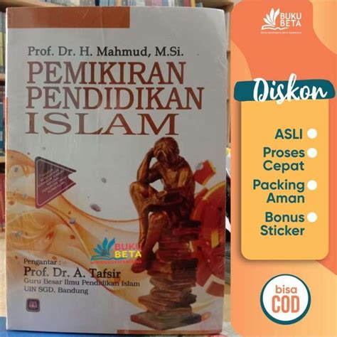 Jual Pemikiran Pendidikan Islam Mahmud Di Seller Bukubeta