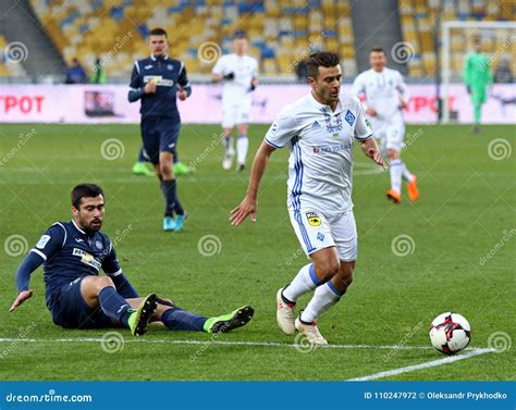 Ukrainian Premier League Dynamo Kyiv V Olimpik In Kyiv Editorial