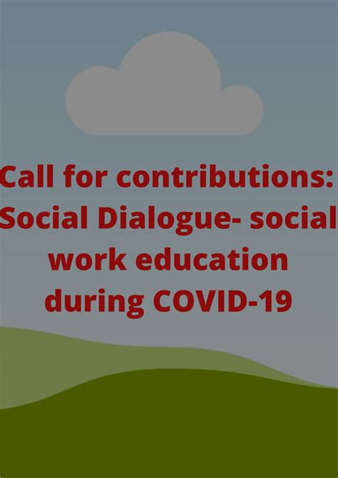 Social Dialogue International Association Of Schools Of Social Work