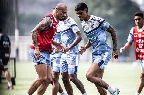 Maicon e Lucas Barbosa treinam e devem reforçar time do Santos