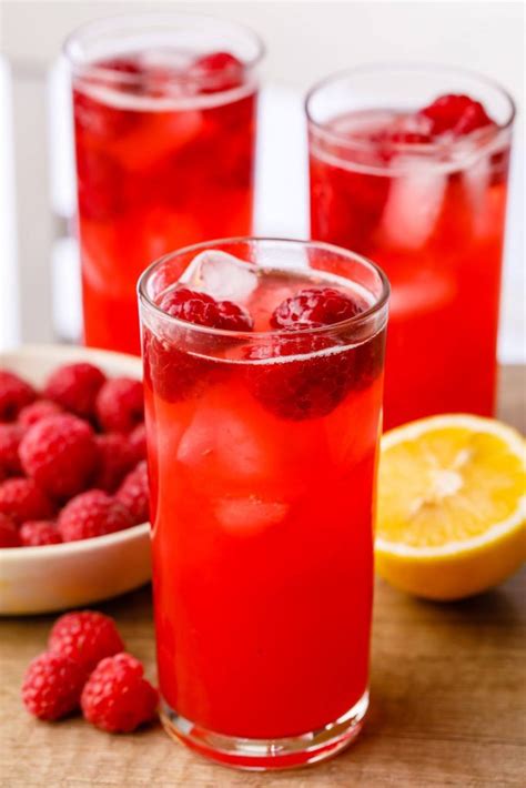 Perfectly Balanced Raspberry Vodka Lemonade Made With Fresh