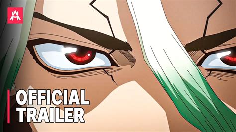 Dr Stone Season Official Trailer Youtube