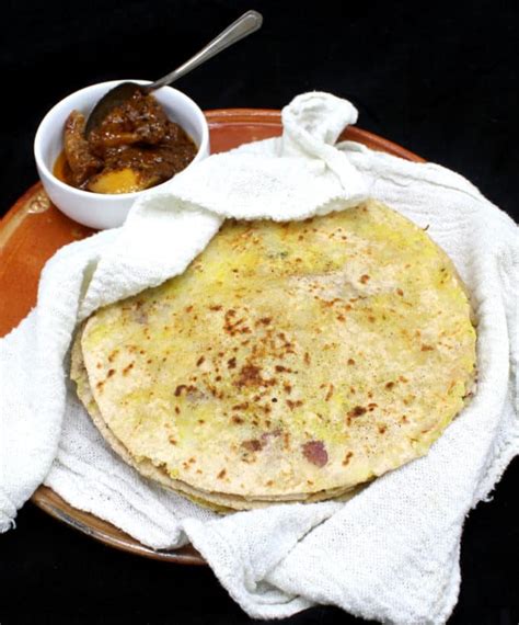 Easy Aloo Paratha - Holy Cow Vegan