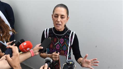 Claudia Sheinbaum Reitera Que No Hay Dados Cargados En La Cdmx El