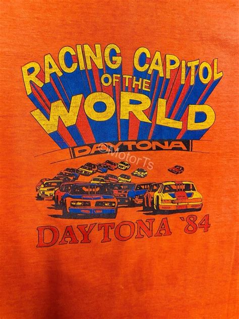 Vintage 1984 Daytona 500 “Racing Capital of the World… - Gem