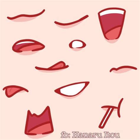 An Animated Drawing Of Different Eyes And Mouth Shapes With The Words