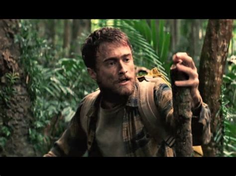 Movie Nation Daniel Radcliffe Braves Rapids Rain And Snakes In