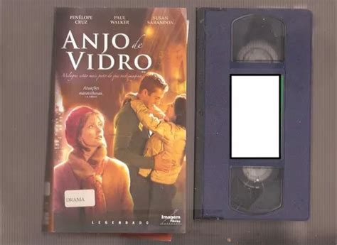 Vhs Anjo De Vidro Original Penelope Cruz S Sarandon MercadoLivre