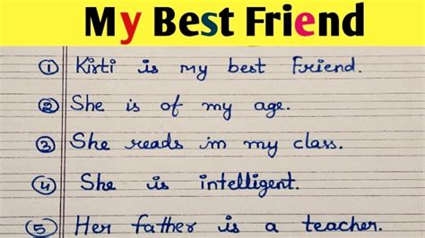 Essay On My Best Friend 10 Lines My Best Friend Essay 10 Lines Essay