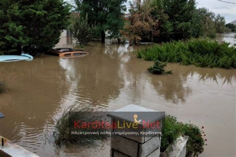 Δήμαρχος Παλαμά Καρδίτσας: Το νερό είναι στις στέγες - Υπάρχουν ...